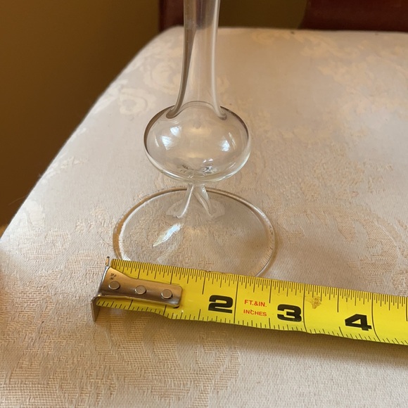 Hand blown glass Jack in the Pulpit retro 1960s bud vase glass art - Picture 10 of 10